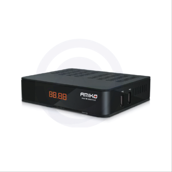 Amiko Mini 4K UHD T2/C Kaartlezer Digitenne KPN