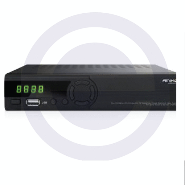 Amiko HD 8265+ Combo FHD H.265 HEVC - Geschikt voor Canal Digitaal - Ziggo - KPN Digitenne