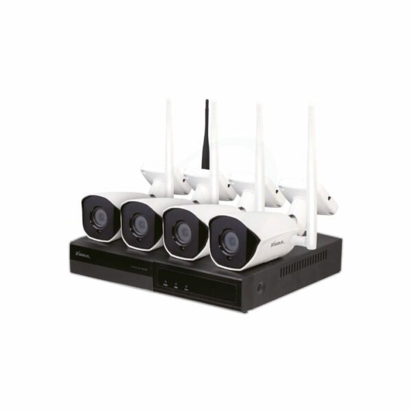 Xsarius WiFiCam 4FHD draadloze beveiligingscamera set - 1080p - IP66